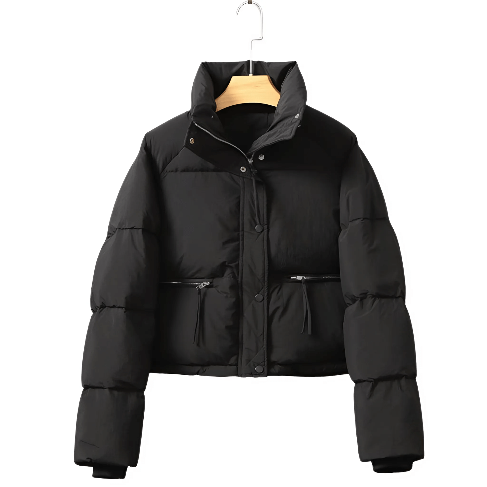 Quilted Winter Jacket | Thick and Lightweight Jacket with High Collar | Blanche-Lanuvo