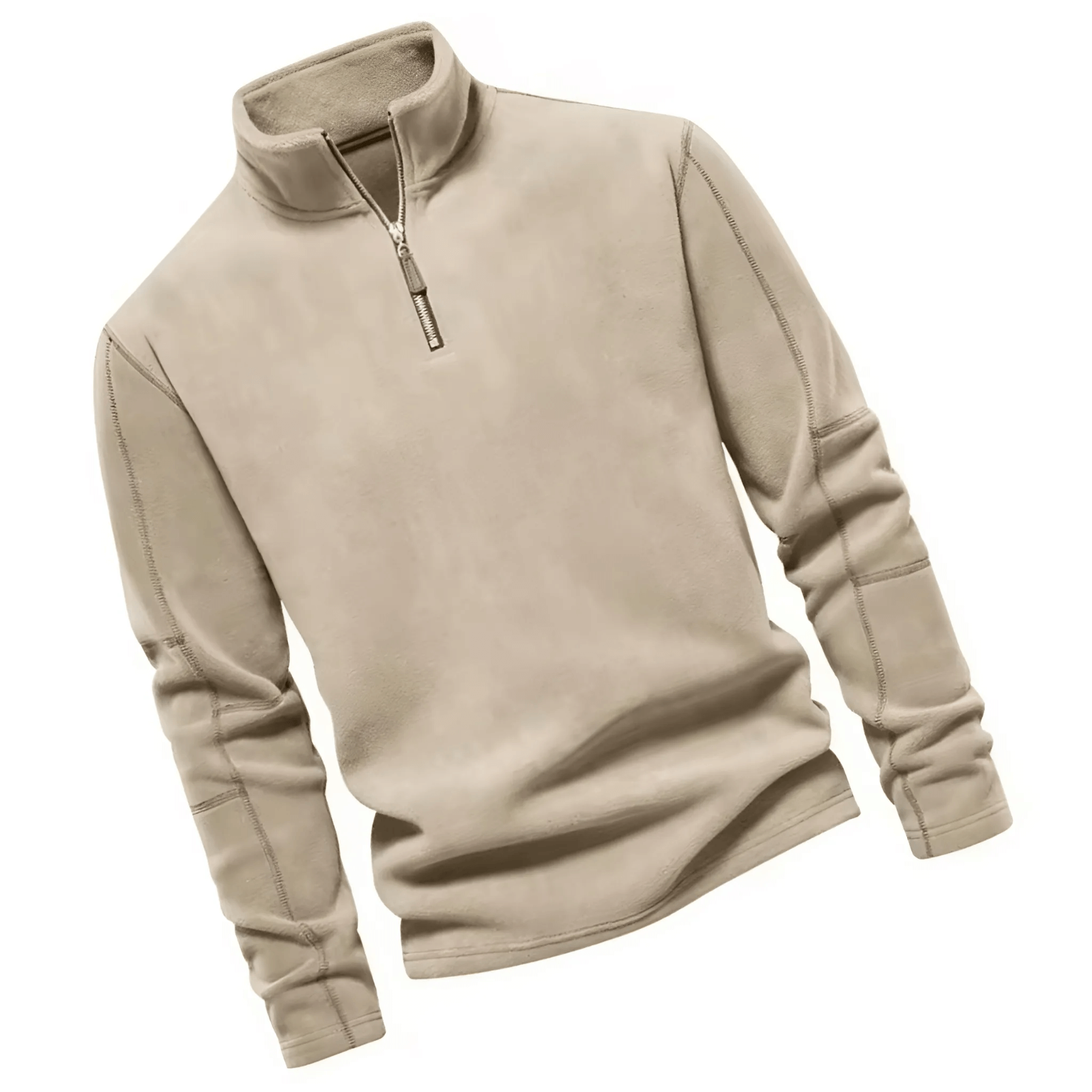Men's Fleece Pullover | Comfortable with Half Zip Design | Cedric-Lanuvo