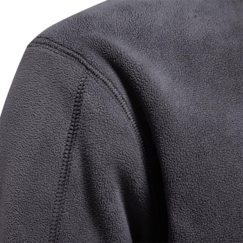 Men's Fleece Pullover | Comfortable with Half Zip Design | Cedric-Lanuvo