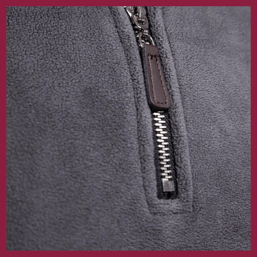 Men's Fleece Pullover | Comfortable with Half Zip Design | Cedric-Lanuvo