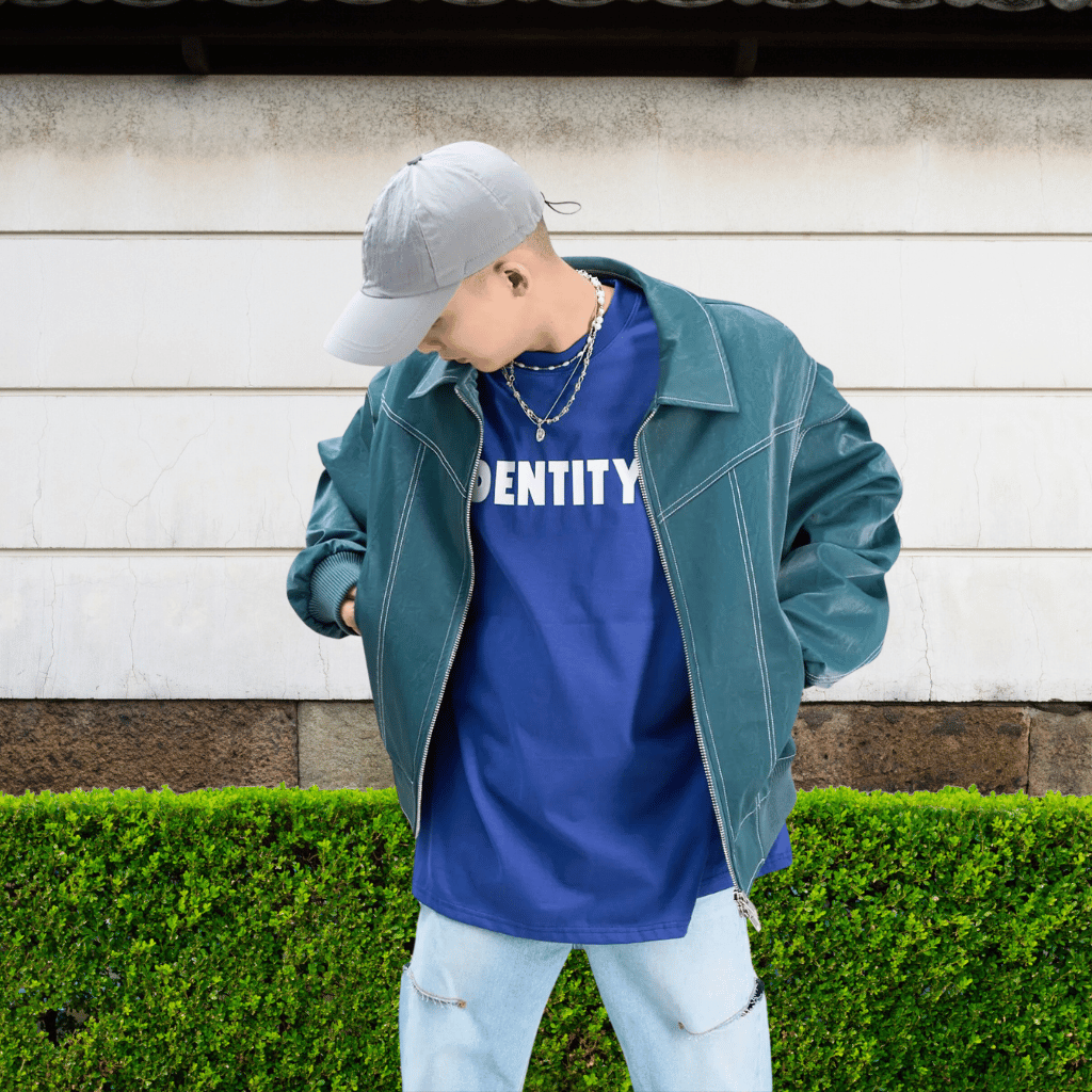 PU Leather Bomber Jacket | Retro and Rugged Jacket with Ribbed Cuffs-Lanuvo