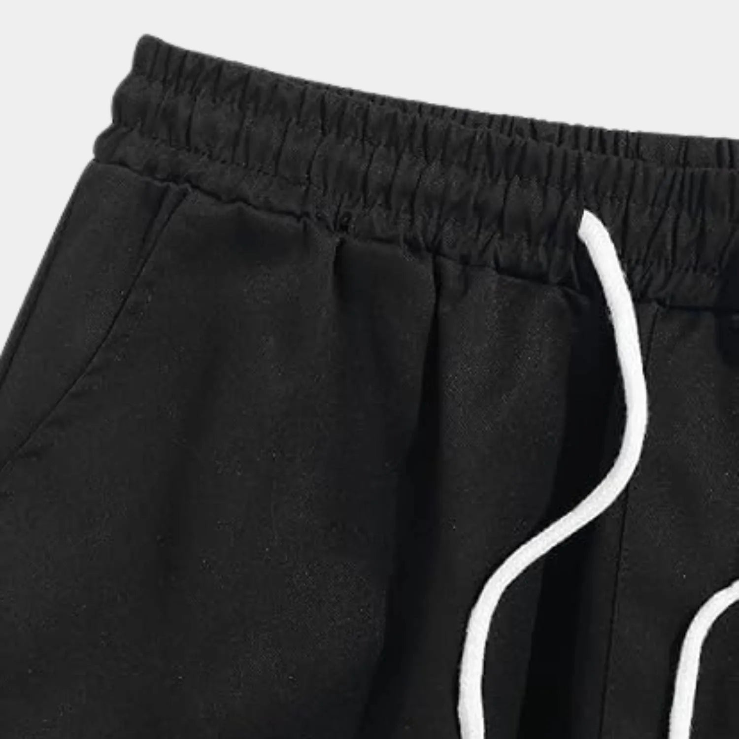 Tactical Cargo Trousers for Men with Side Pockets | Christo-Black