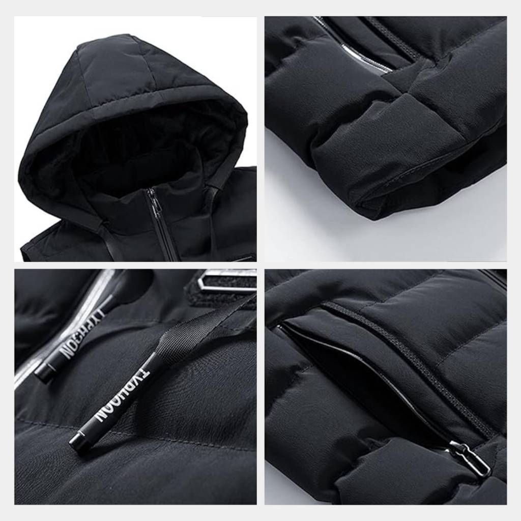 Water-Resistant Bodywarmer Vest for Men with Hood and Thermal Lining | Coenraad-Lanuvo