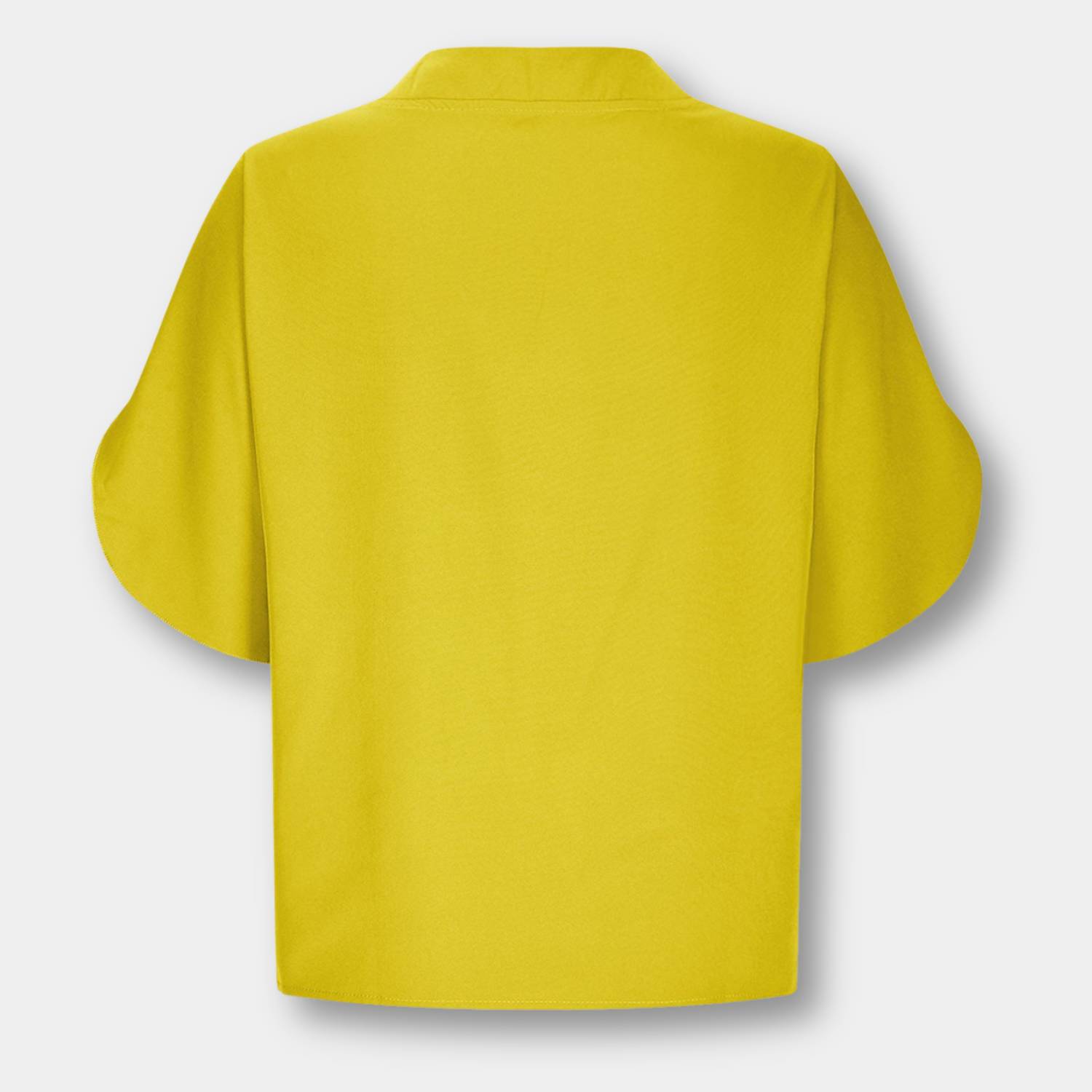 Chic Split Sleeve Blouse for Women with V-Neckline | Aisha-Lanuvo