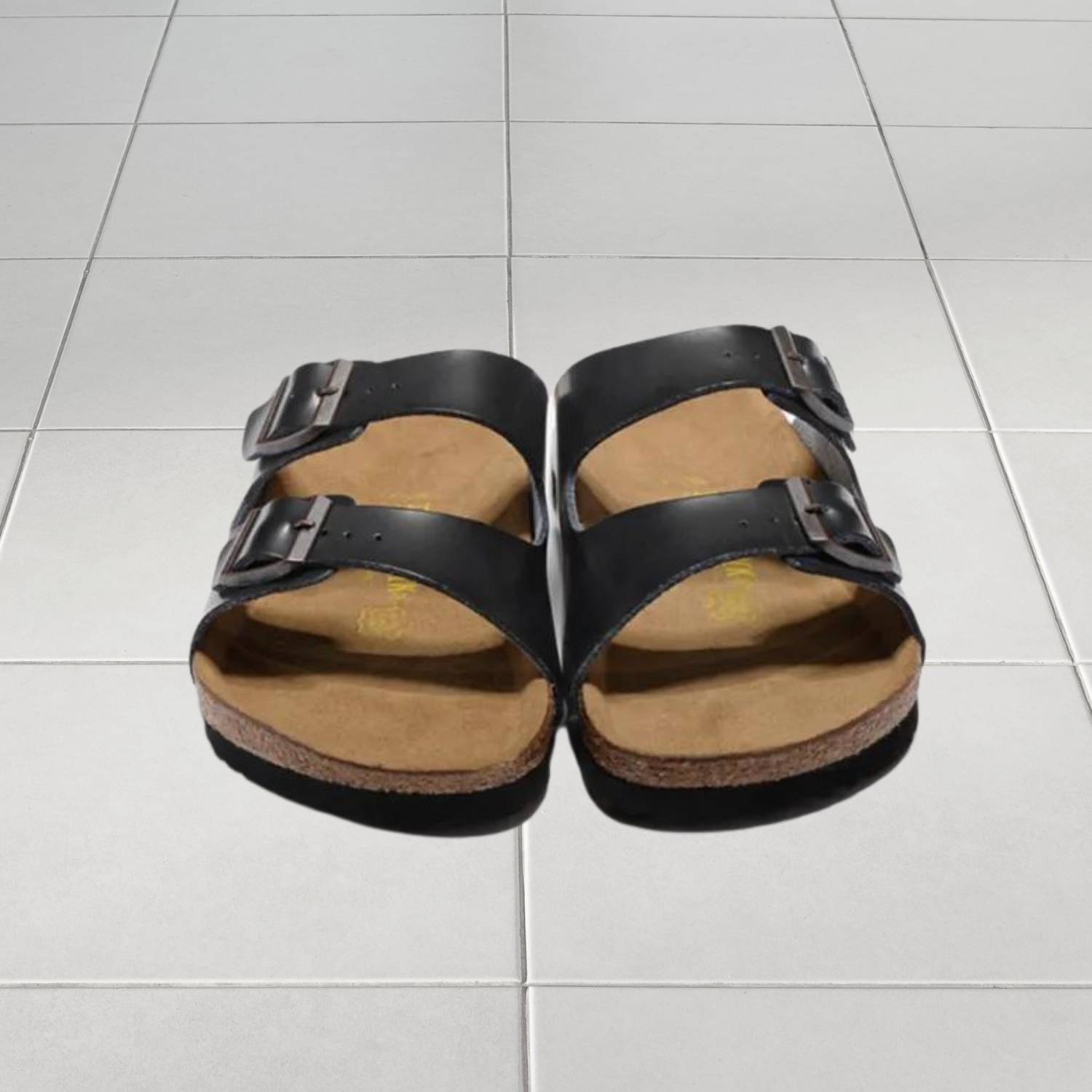 Classic Old Money Arizona Suede Sandals for Men with Cork Footbed-Lanuvo
