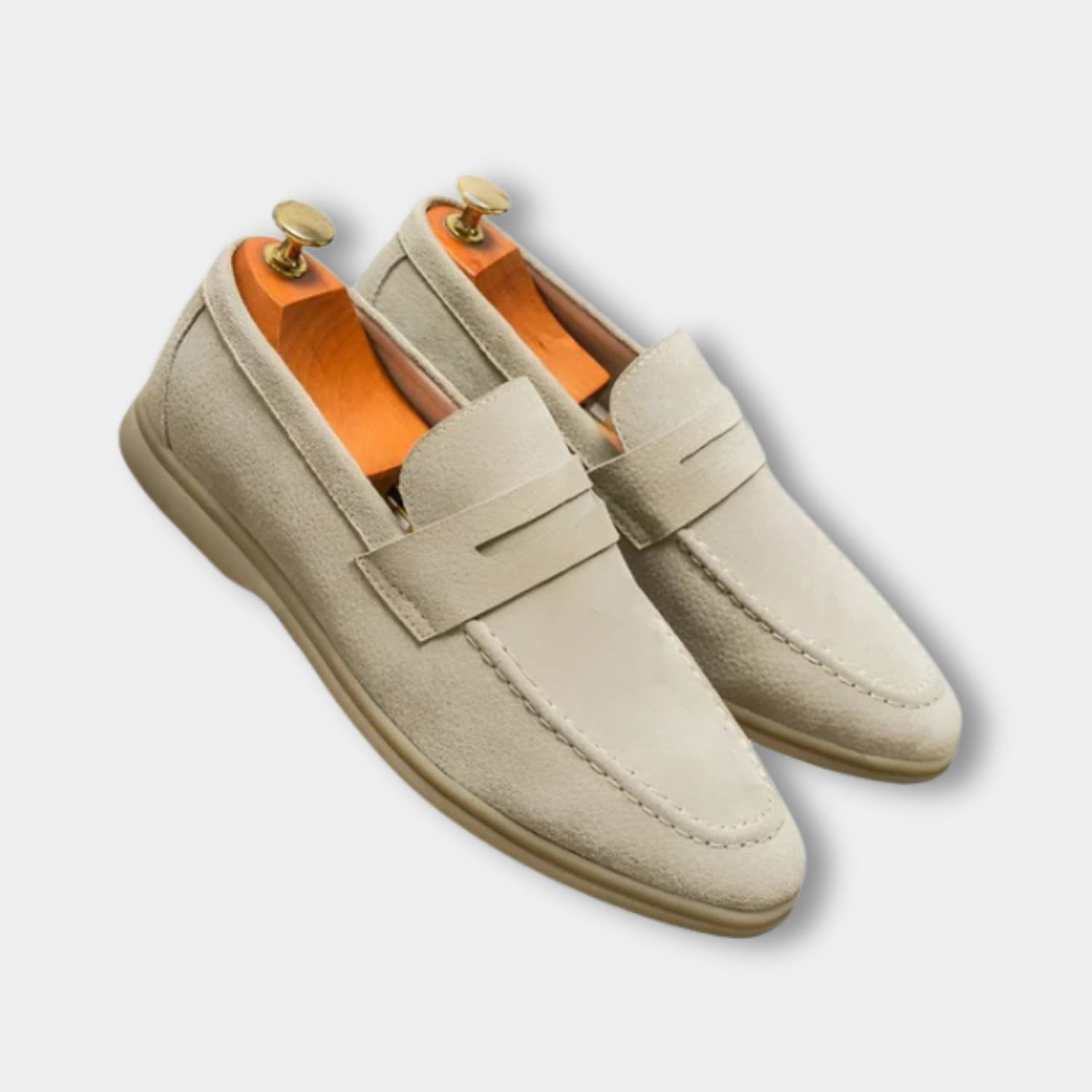 Classic Old Money Faux Leather Loafers for Men with Non-Slip Soles | Geraldo-Lanuvo