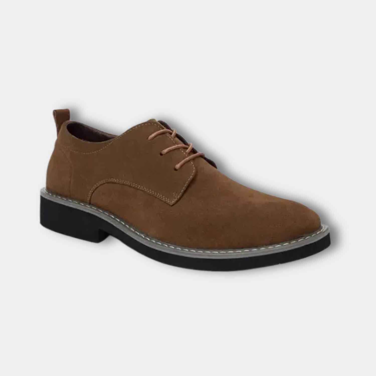Classic Old Money Oxford Shoes for Men with Suede Finish | Amadeus-Lanuvo