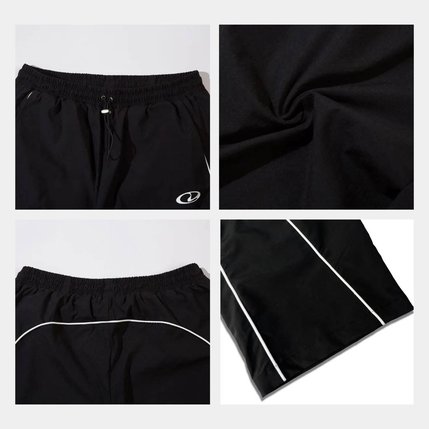Comfortable Vintage Tracksuit Bottoms with Elastic Waist-Lanuvo