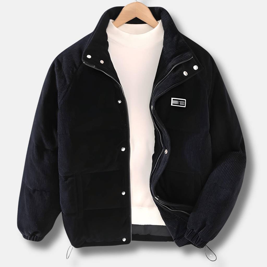 Isolated Corduroy Jacket for Men with Padded Lining | Caspar-Lanuvo