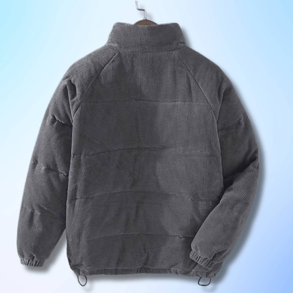 Isolated Corduroy Jacket for Men with Padded Lining | Caspar-Lanuvo