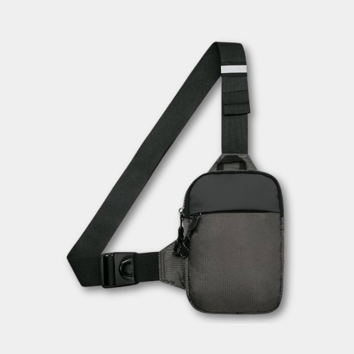 Lightweight Unisex Shoulder Bag with Water-Repellent Fabric-Lanuvo
