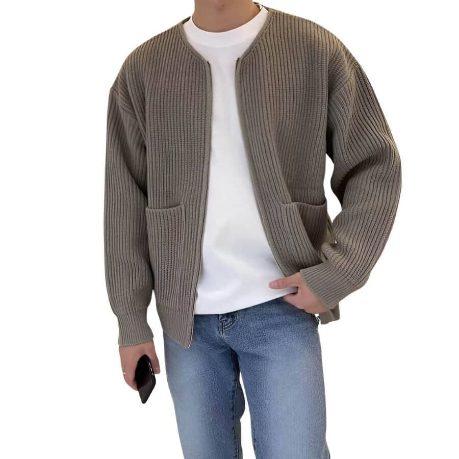 Martijn | Casual Vest with Zip-Lanuvo