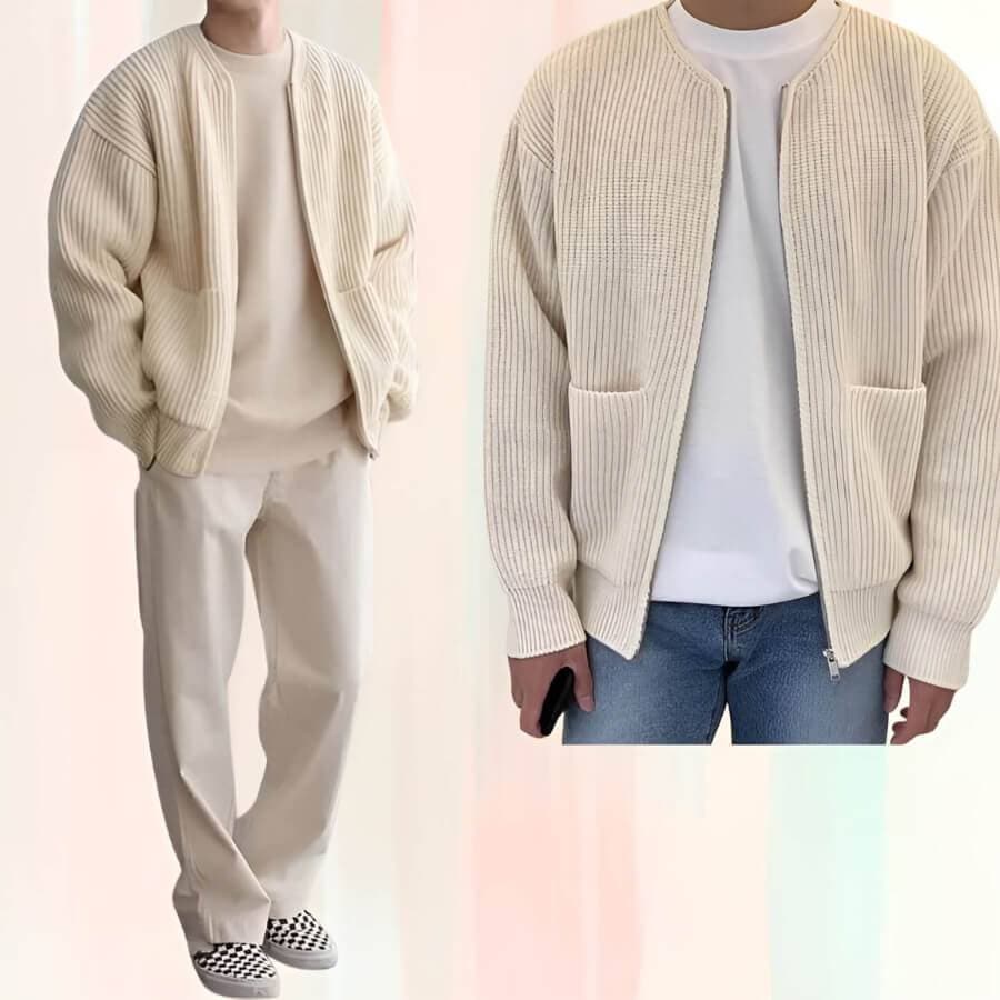 Martijn | Casual Vest with Zip-Lanuvo