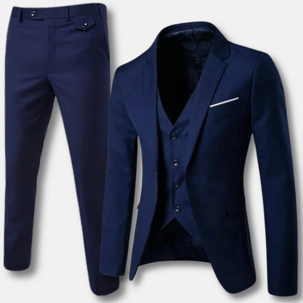 Modern and Comfortable Suit for Men with Flat Front Trousers | Coert-Lanuvo