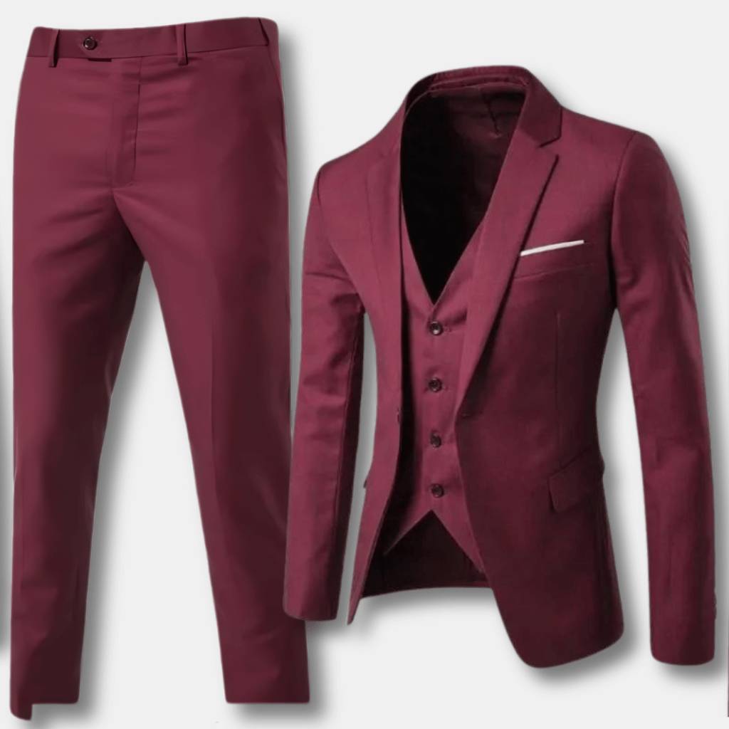 Modern and Comfortable Suit for Men with Flat Front Trousers | Coert-Lanuvo