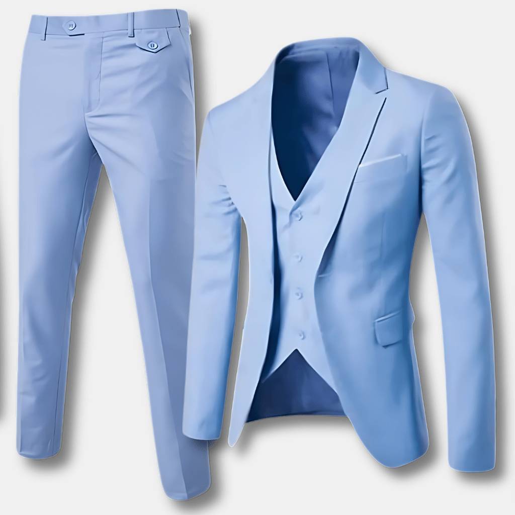 Modern and Comfortable Suit for Men with Flat Front Trousers | Coert-Lanuvo