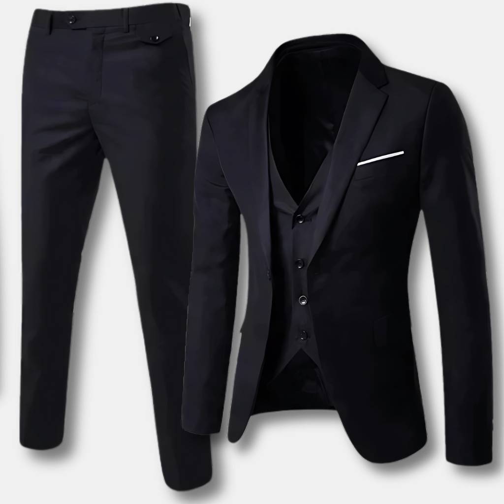 Modern and Comfortable Suit for Men with Flat Front Trousers | Coert-Lanuvo
