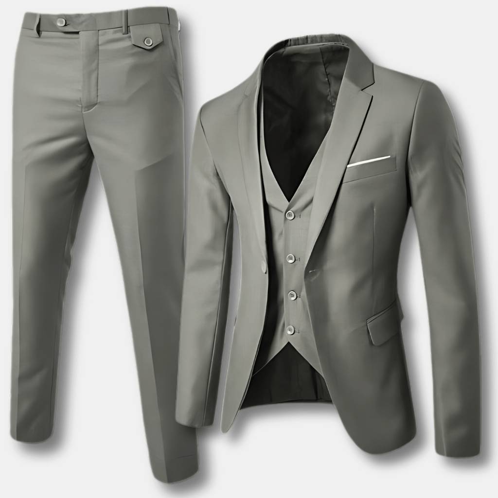 Modern and Comfortable Suit for Men with Flat Front Trousers | Coert-Lanuvo