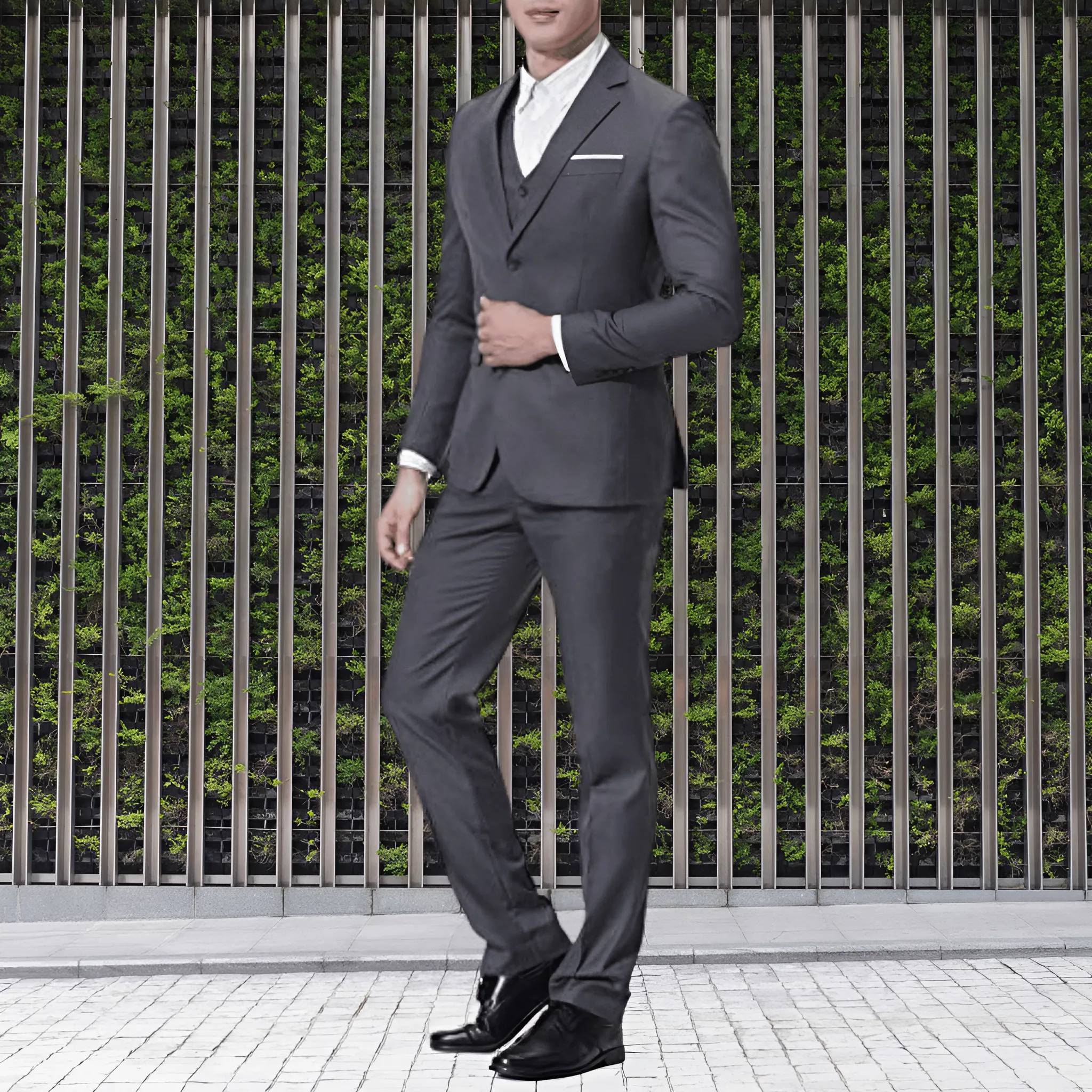 Modern and Comfortable Suit for Men with Flat Front Trousers | Coert-Lanuvo