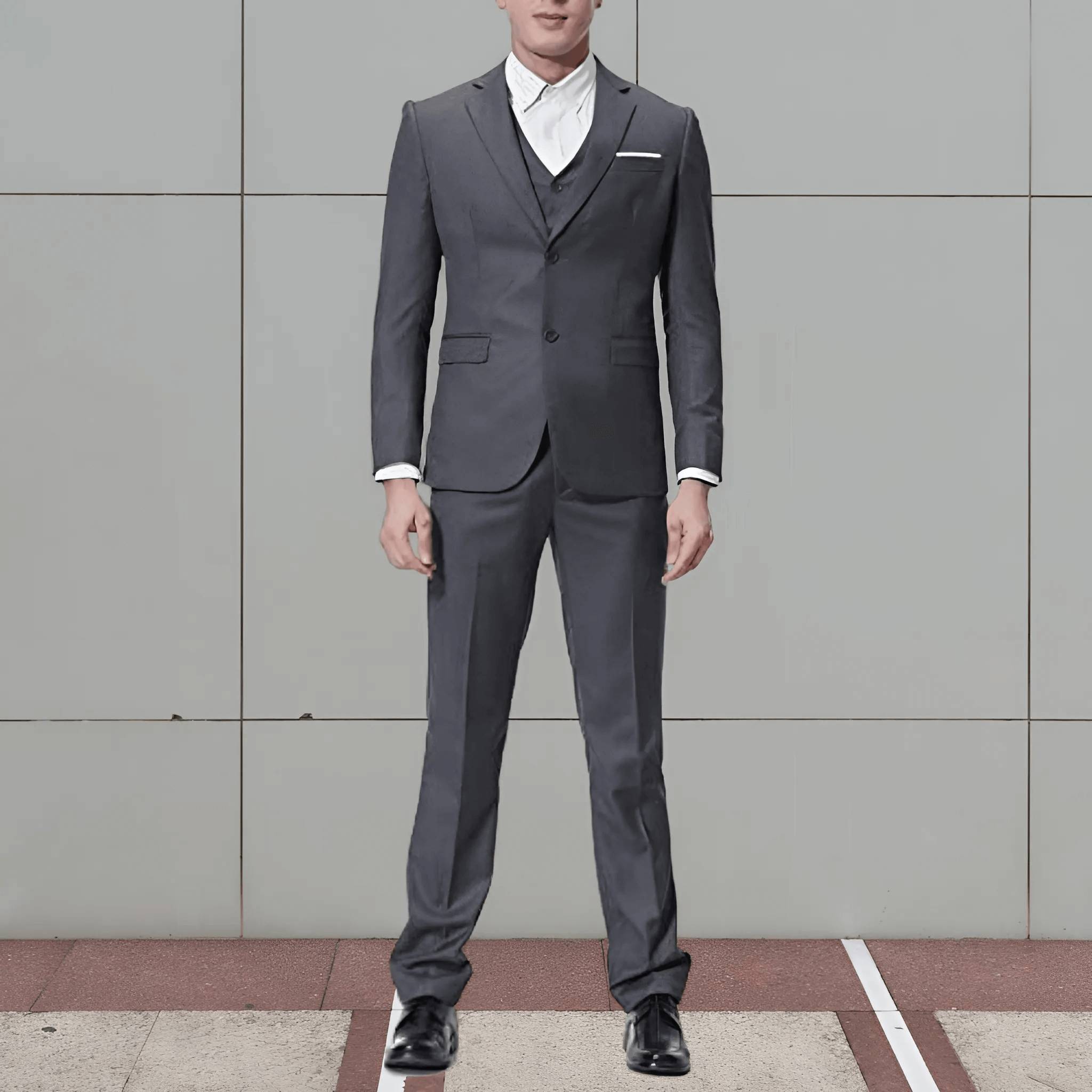 Modern and Comfortable Suit for Men with Flat Front Trousers | Coert-Lanuvo