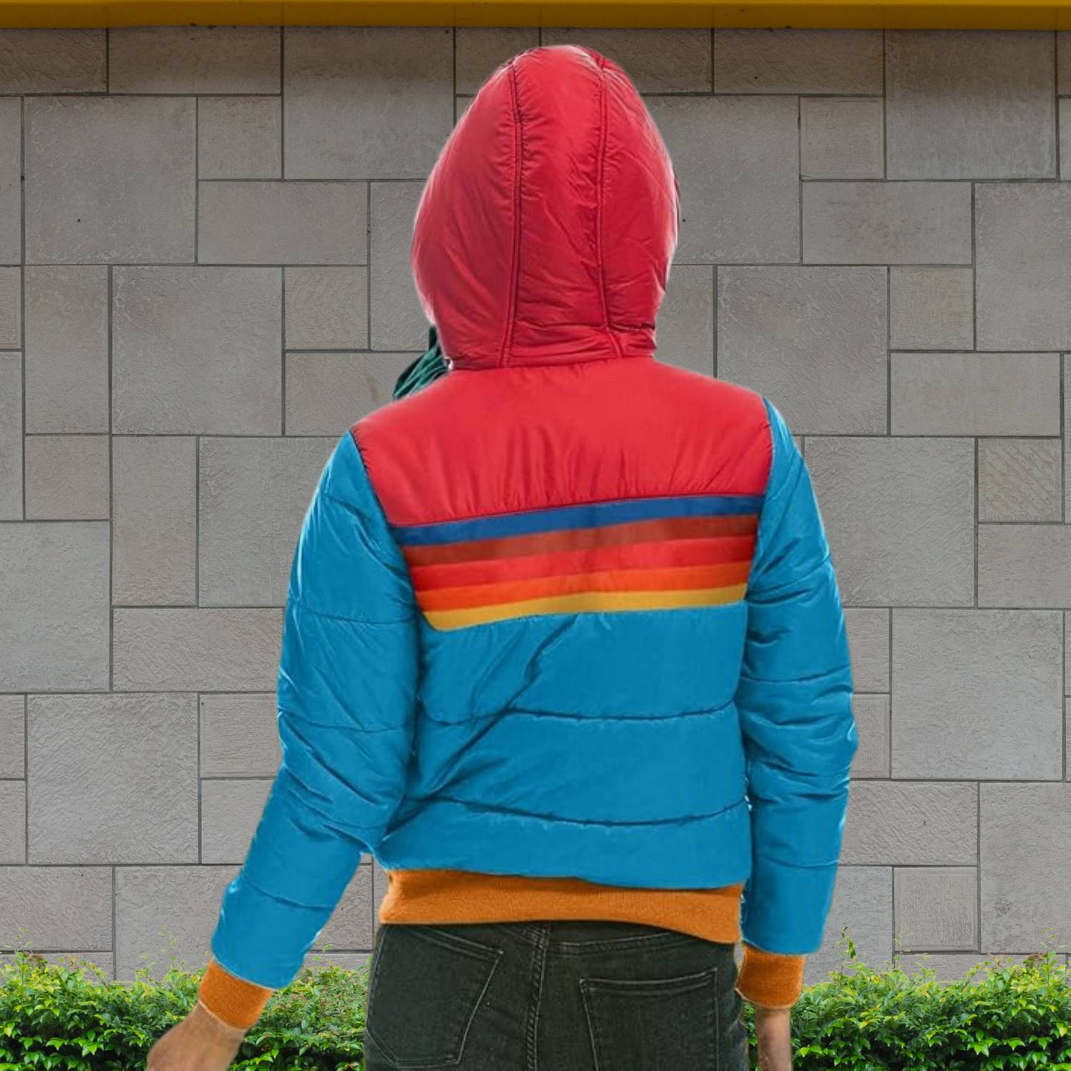 Retro Striped Plush Jacket for Women with Warm Insulation | Bolivia-Lanuvo