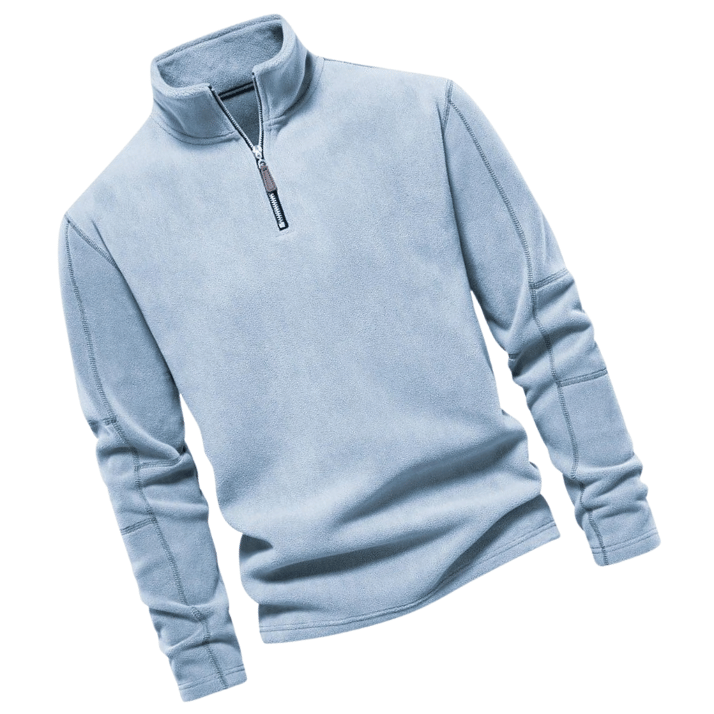 Men's Fleece Pullover | Comfortable with Half Zip Design | Cedric-Lanuvo