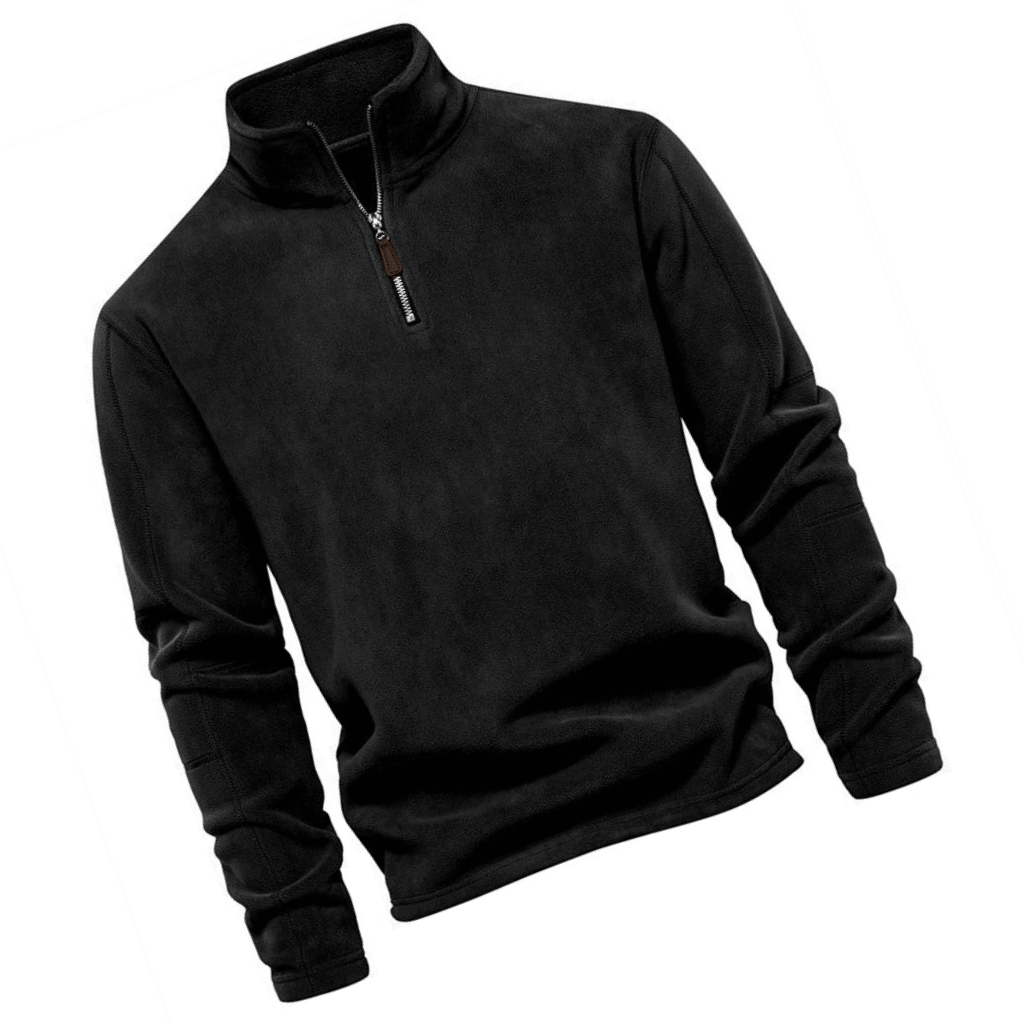 Men's Fleece Pullover | Comfortable with Half Zip Design | Cedric-Lanuvo