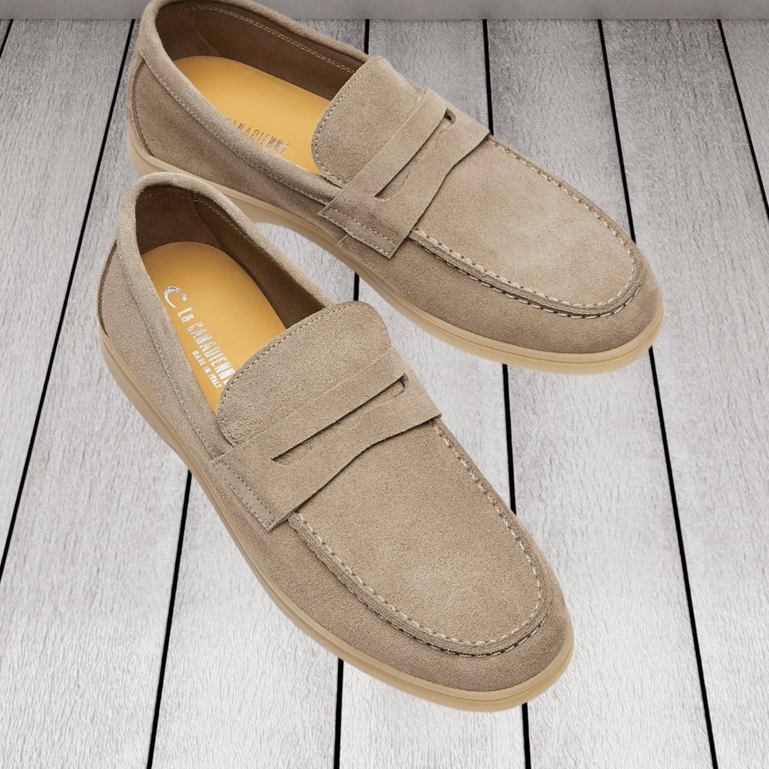 Classic Old Money Faux Leather Loafers for Men with Non-Slip Soles | Geraldo-Lanuvo