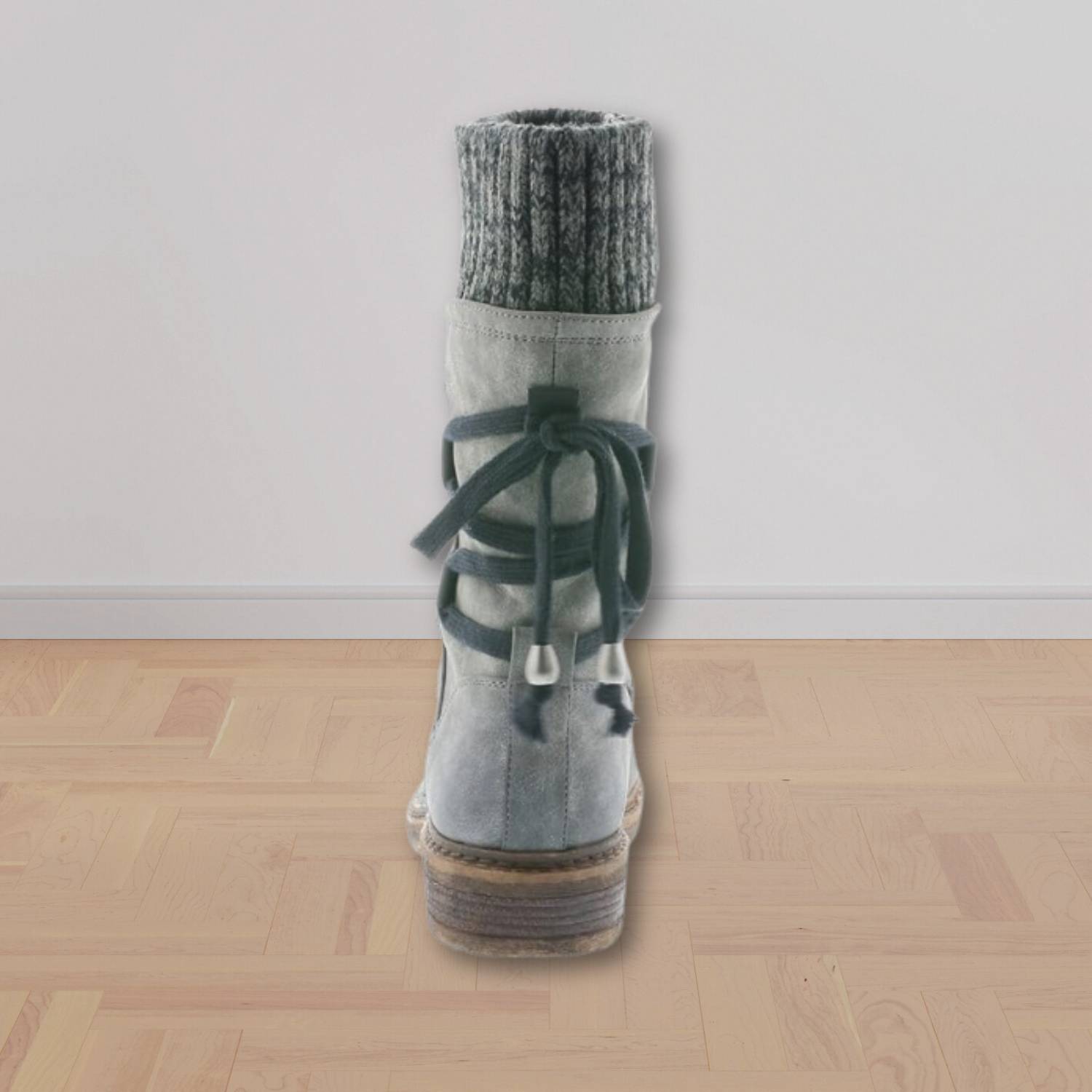 Cozy Women's Snow Boots with Calf-High Knitted Cuffs | Brechtina Winter Boots-Lanuvo