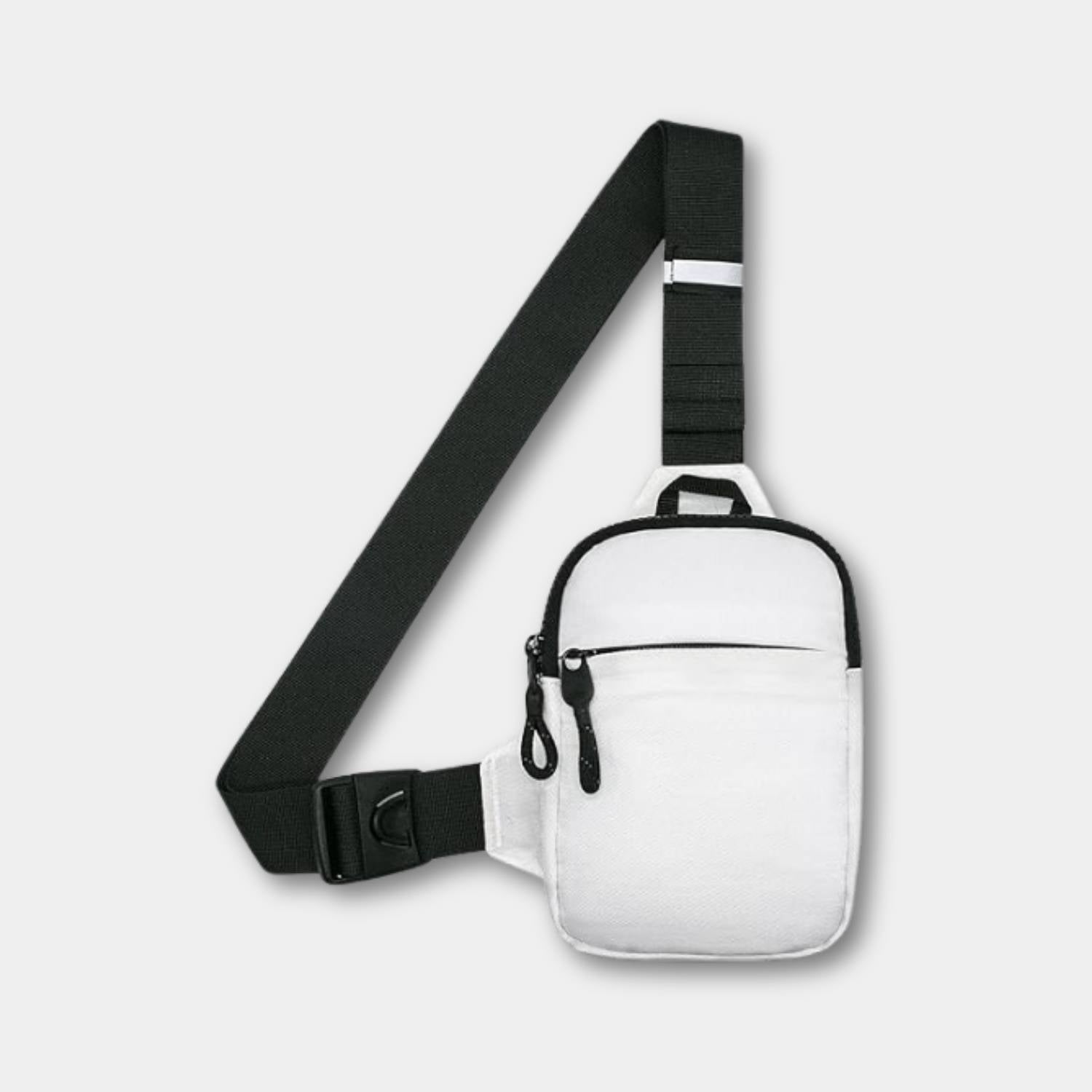 Lightweight Unisex Shoulder Bag with Water-Repellent Fabric-Lanuvo