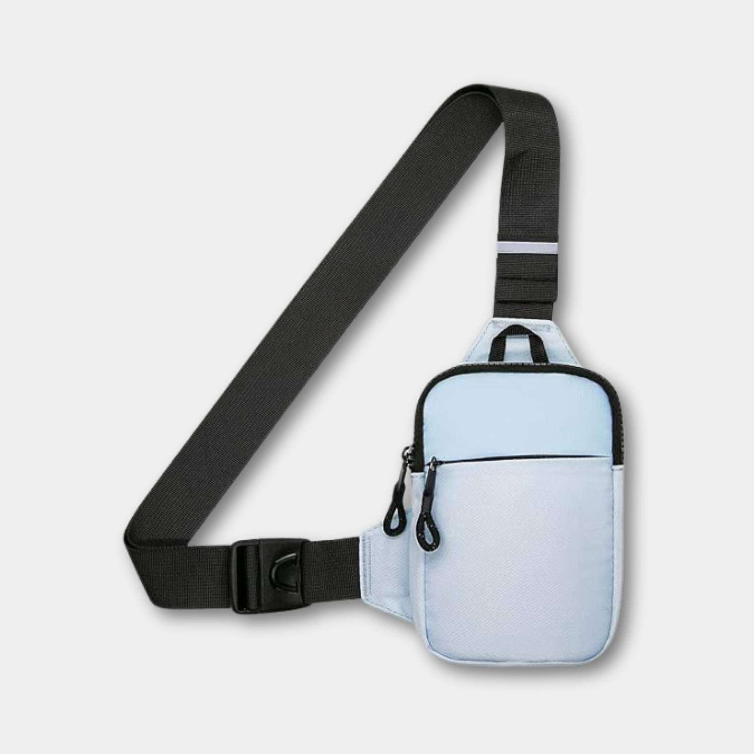 Lightweight Unisex Shoulder Bag with Water-Repellent Fabric-Lanuvo